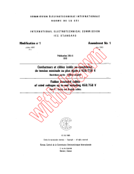 IEC 60245-4:1980/AMD1:1985