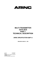 ARINC Specification 629P1-5:1999