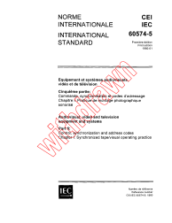IEC 60574-5:1980