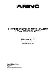 ARINC Report 831:2009