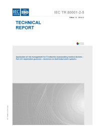 IEC TR 80001-2-5:2014