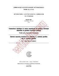 IEC 60688-1:1980