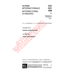 IEC 60958:1989/AMD2:1995