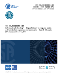CSA ISO/IEC 23008-3:25
