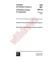 IEC 60714:1981