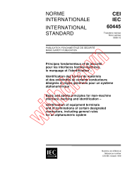 IEC 60445:1999