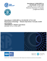CSA ISO/IEC 13712-1:00/A1:00 (R2024)