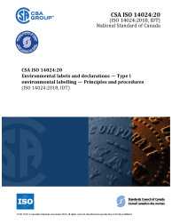 CSA ISO 14024:20