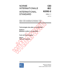 IEC 62282-2:2004+AMD1:2007 Consolidated