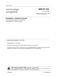 NBN EN 1838:1999