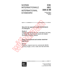 IEC 60335-2-36:1993