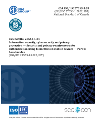 CSA ISO/IEC 27553-1:24
