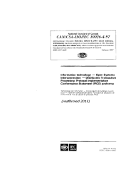 CAN/CSA-ISO/IEC 10026-4-97 (R2015)
