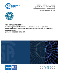 CSA ISO/IEC 10164-14:F01 (C2024)