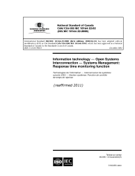 CAN/CSA-ISO/IEC 10164-22-02 (R2011)