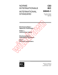 IEC 60645-1:2001