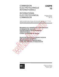 CISPR 13:2001