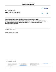 NBN EN 351-2:2023