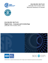 CSA ISO/IEC 30173:25