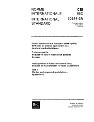 IEC 60244-3A:1971