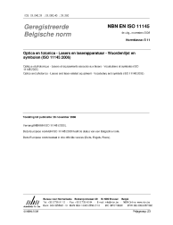 NBN EN ISO 11145:2008
