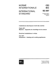 IEC 60092-307:1980