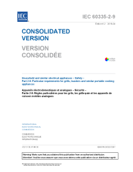 IEC 60335-2-9:2008+AMD1:2012+AMD2:2016 Consolidated