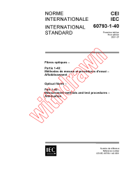 IEC 60793-1-40:2001