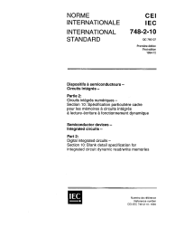 IEC 60748-2-10:1994