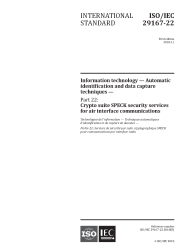 ISO/IEC 29167-22:2018