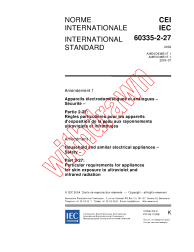 IEC 60335-2-27:2002/AMD1:2004