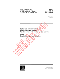 IEC TS 61158-4:1999