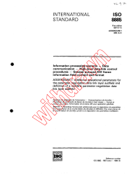 ISO 8885:1987/AMD1:1989