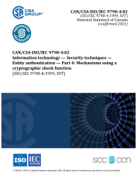 CAN/CSA-ISO/IEC 9798-4:02 (R2021)