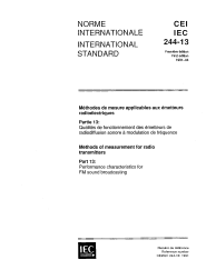 IEC 60244-13:1991
