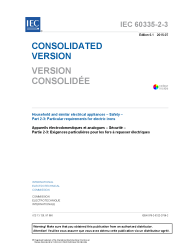 IEC 60335-2-3:2012+AMD1:2015 Consolidated