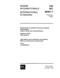 IEC 60581-7:1986