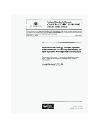 CAN/CSA-ISO/IEC 10181-4-00 (R2013)