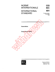 IEC 60651:1979