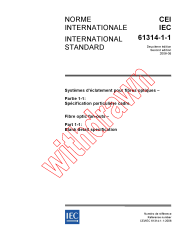 IEC 61314-1-1:2006