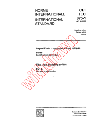 IEC 60875-1:1992