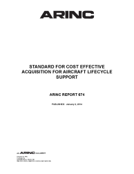 ARINC Report 674:2014