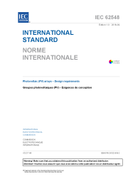 IEC 62548:2016