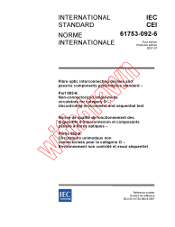 IEC 61753-092-6:2007
