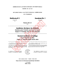 IEC 60364-4-41:1977/AMD2:1981