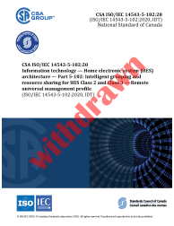 CSA ISO/IEC 14543-5-102:20