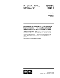 ISO/IEC 8327-1:1996/AMD1:1998