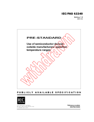 IEC PAS 62240:2001