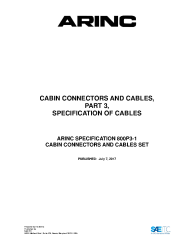 ARINC Specification 800P3-1:2017