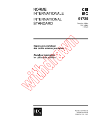 IEC 61725:1997